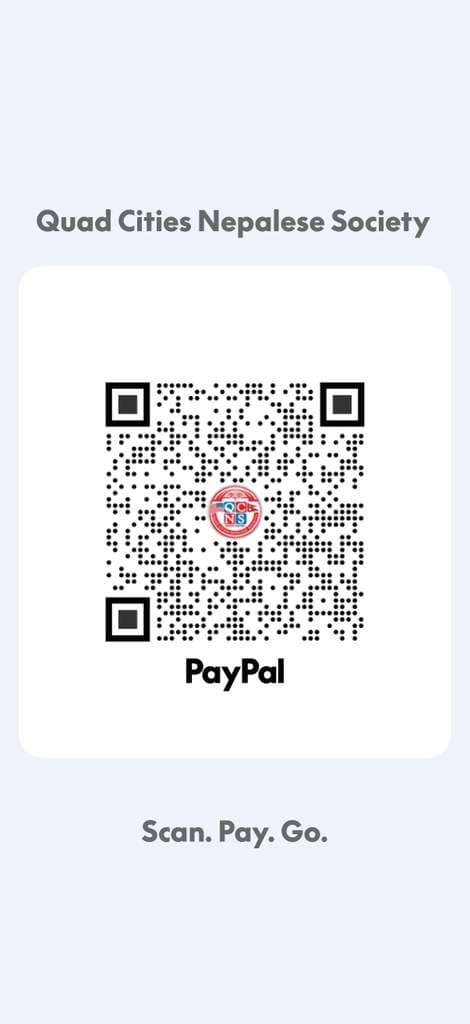 PayPal donation QR code